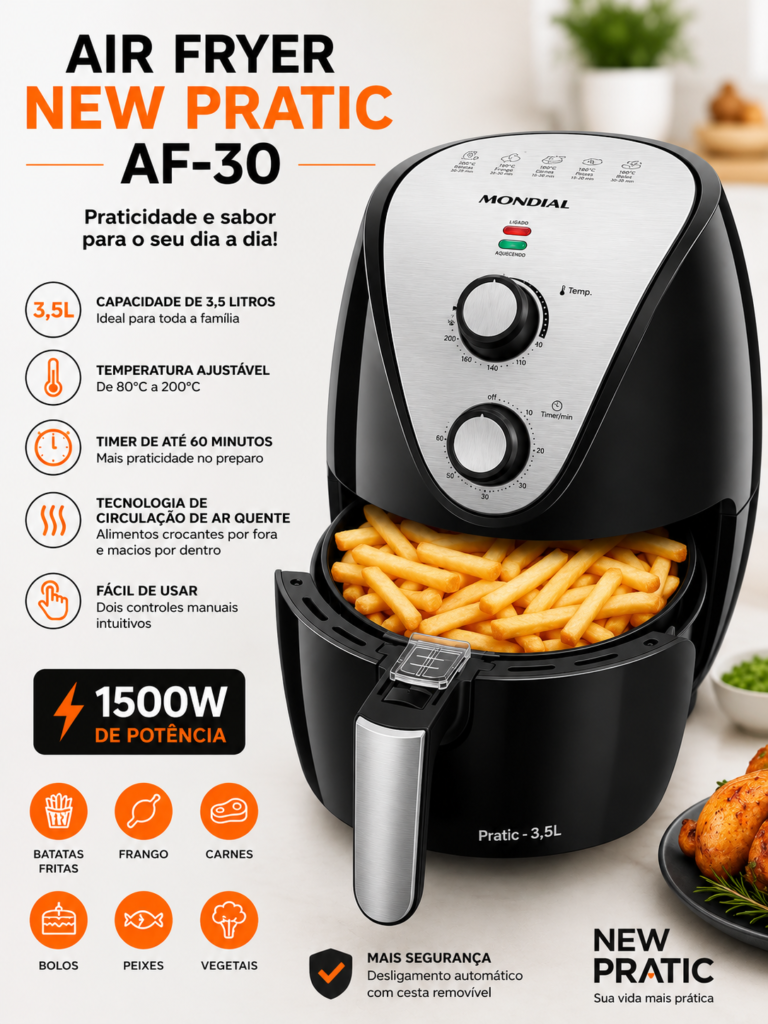 A Air Fryer em 2026 Que Está Fazendo Sucesso